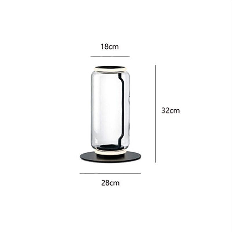 SkandiShop Nordic Minimalist Glass Shade Led